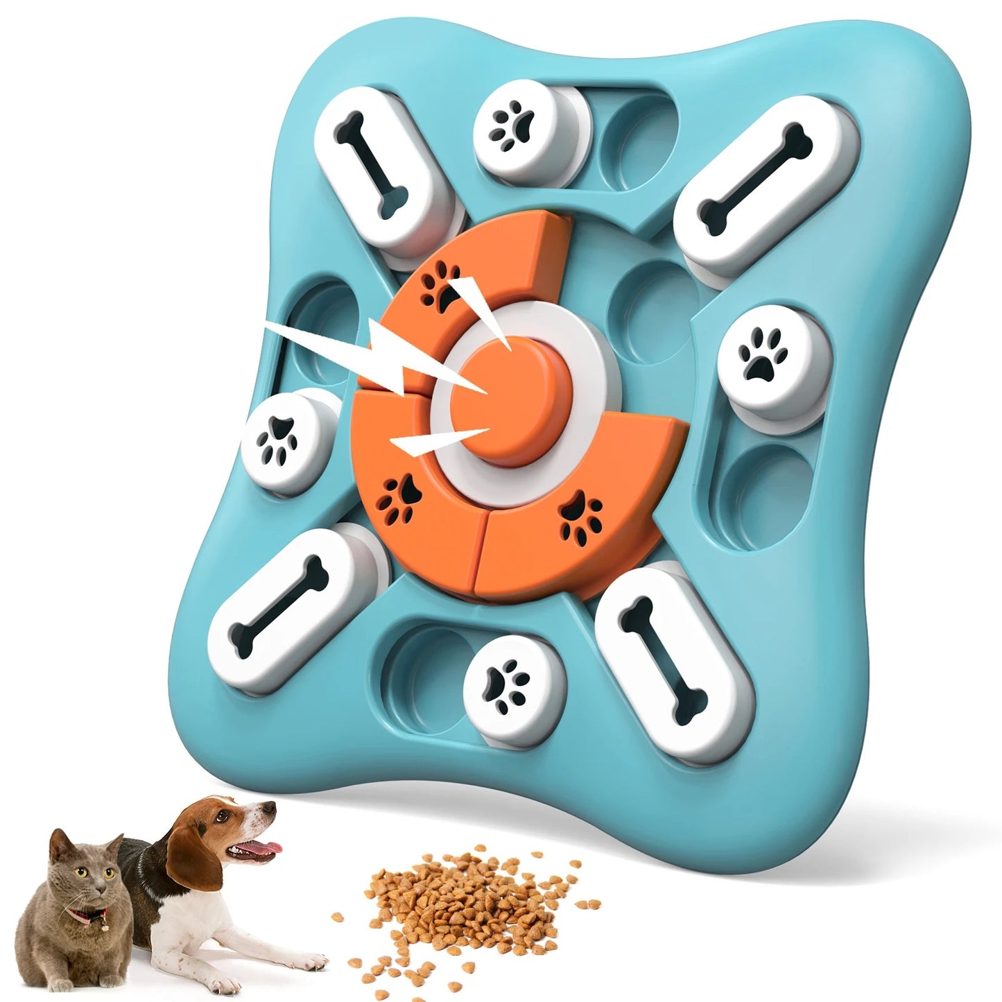 Interactive Dog Puzzle Toy – IQ Training & Treat Dispenser