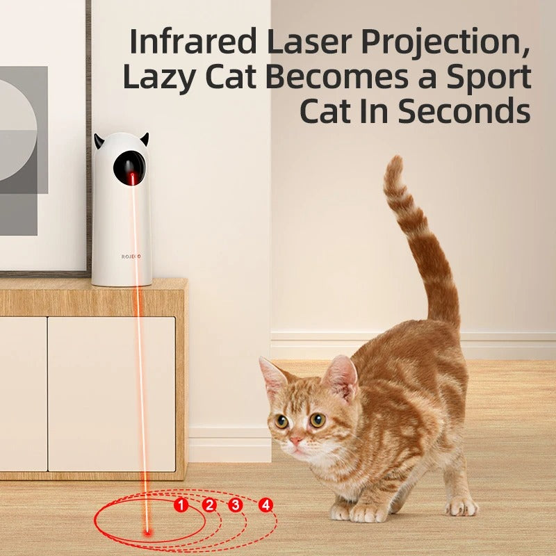 Automatic Cat Toy – Interactive LED Laser for Indoor Play